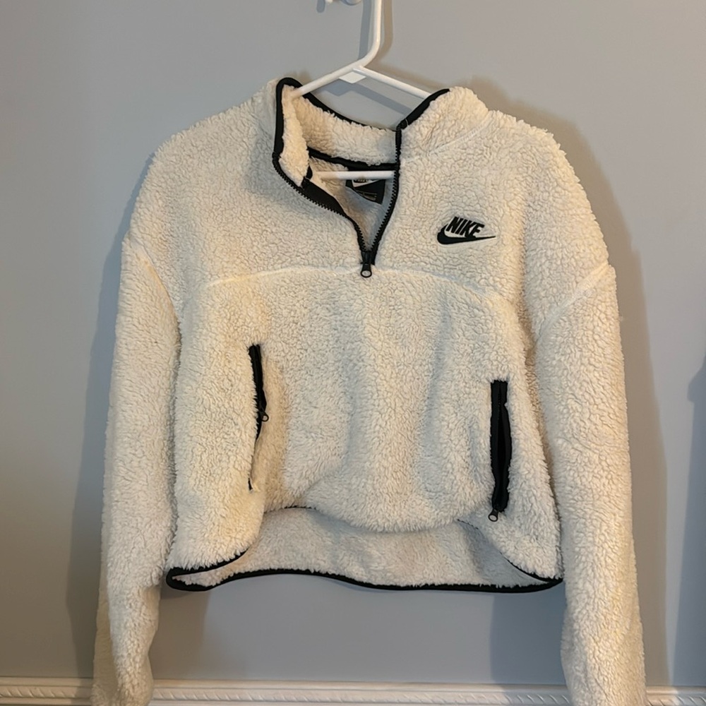 Nike cropped fleece